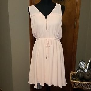 MAURICES SLEEVELESS PEACH DRESS NWOT MEDIUM
